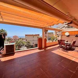 Costa Malaga Muy Acogedor Con Vistas Al Mar Terraza Gigante Verano E Invierno Parking Apartamento